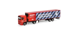 Herpa 962056 - H0 - Iveco S-Way Kühlkoffer-Sattelzug Penny Ingolstadt
